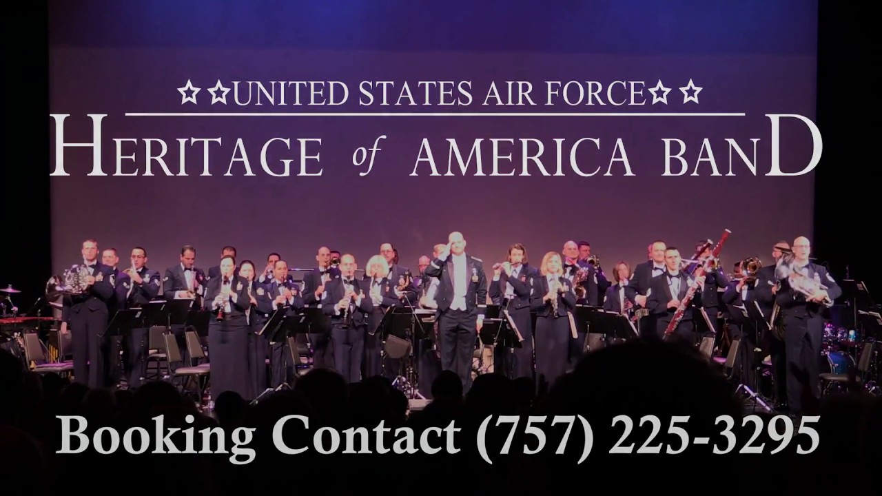 USAF Heritage of America Band PROMOTIONAL VIDEO 2018