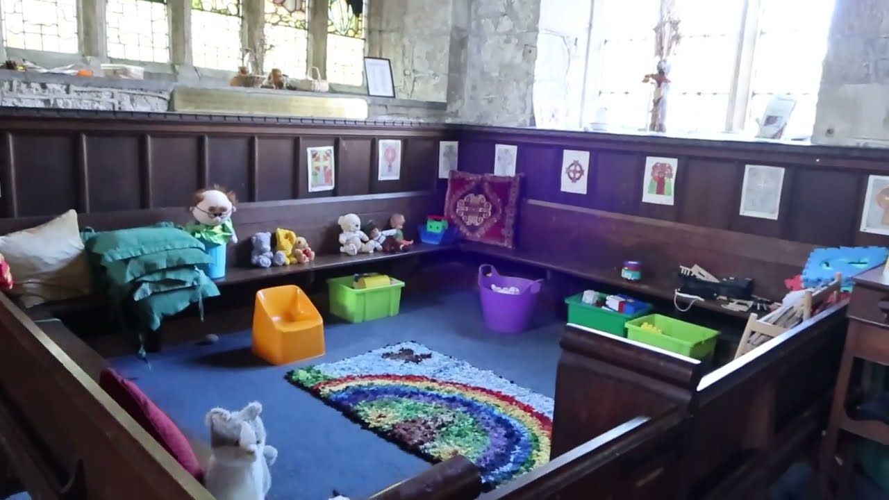 Visiting St Andrews Church in Grinton