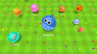 Chơi game Soul.io 3D giống PACMAN ăn trái cây né con ma vui nhộn