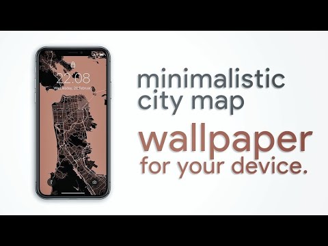 Create City Map Wallpaper Of Any Place In 1 Minute