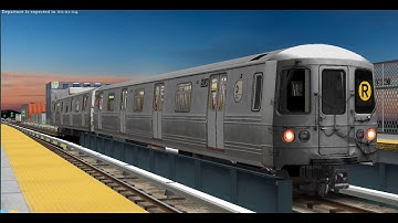 OpenBve Multiplayer RP: R46 R Train to Forest Hills via West End