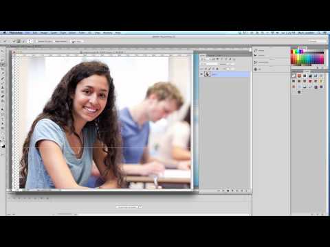 Photoshop-Tutorial , cut and paste images, layers
