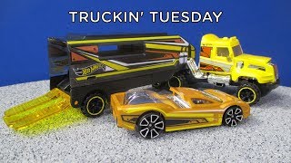 Truckin' Tuesday! Desert Force with Hypertruck! Hot Wheels Trucks