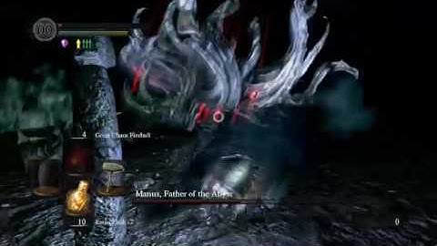 Dark Souls - Manus, Father of the Abyss SL1 No Hit Melee Only (No Pendant)