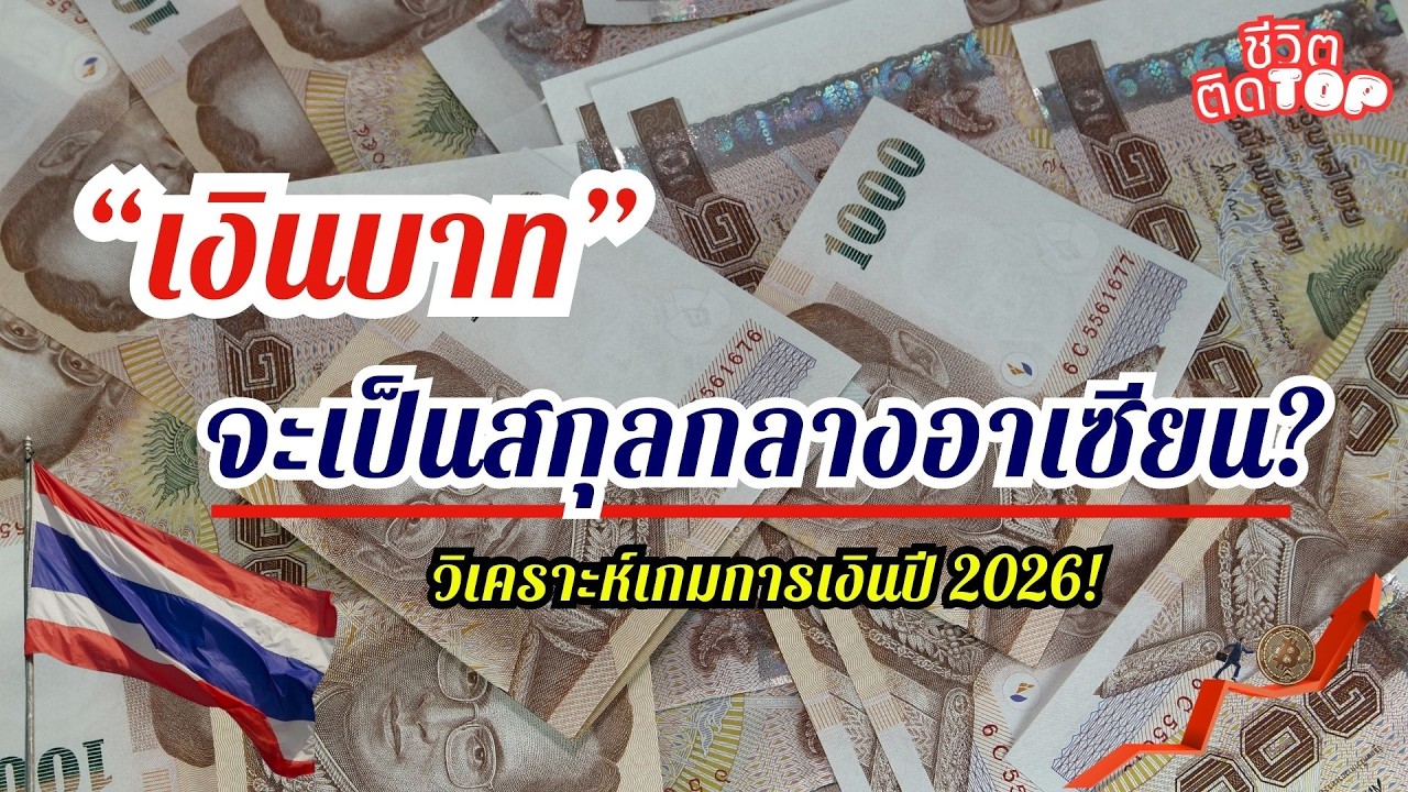 เงินบาทจะเป็นสกุลกลางอาเซียนได้ไหม? วิเคราะห์เกมการเงินปี 2026