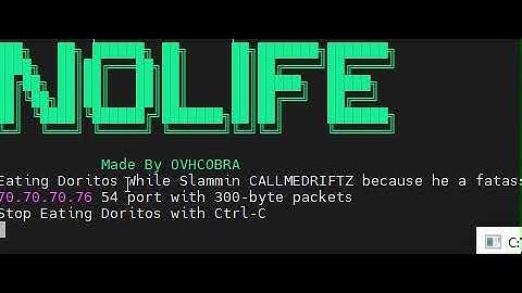 a skid rip on his perl script