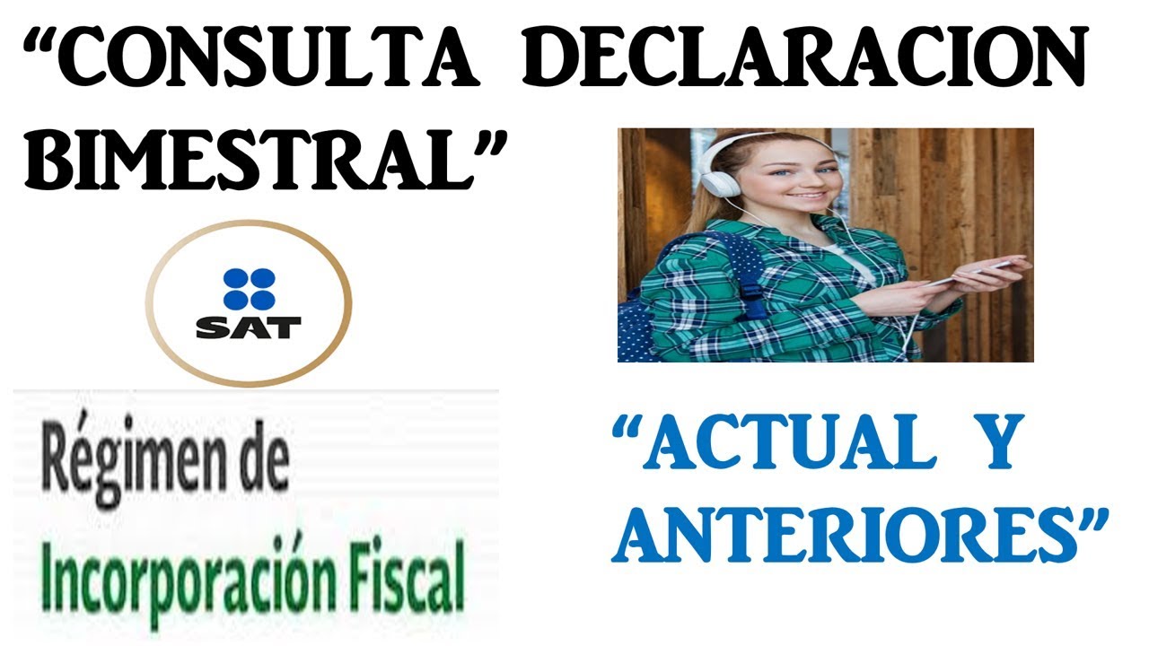 Consultar Declaraciones Bimestrales RIF Portal SAT 2019. YouTube