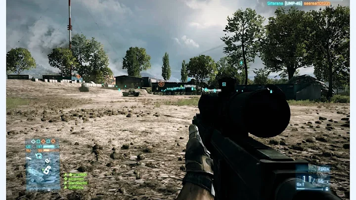 Battlefield 3 Caspian Border FIRST Look! Tanks, Jets, HUGE MAP, 64 Player Mode!