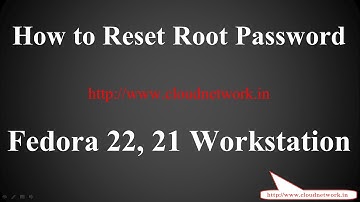 How to Reset Root Password in Fedora Workstation 24 - 21