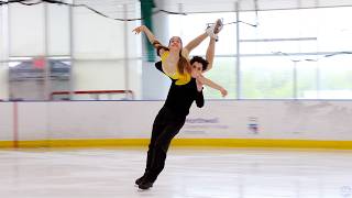Aneta Vaclavikova and William Lissauer skate to Beauty and the Beast at SCNY's 2026 Exhibition