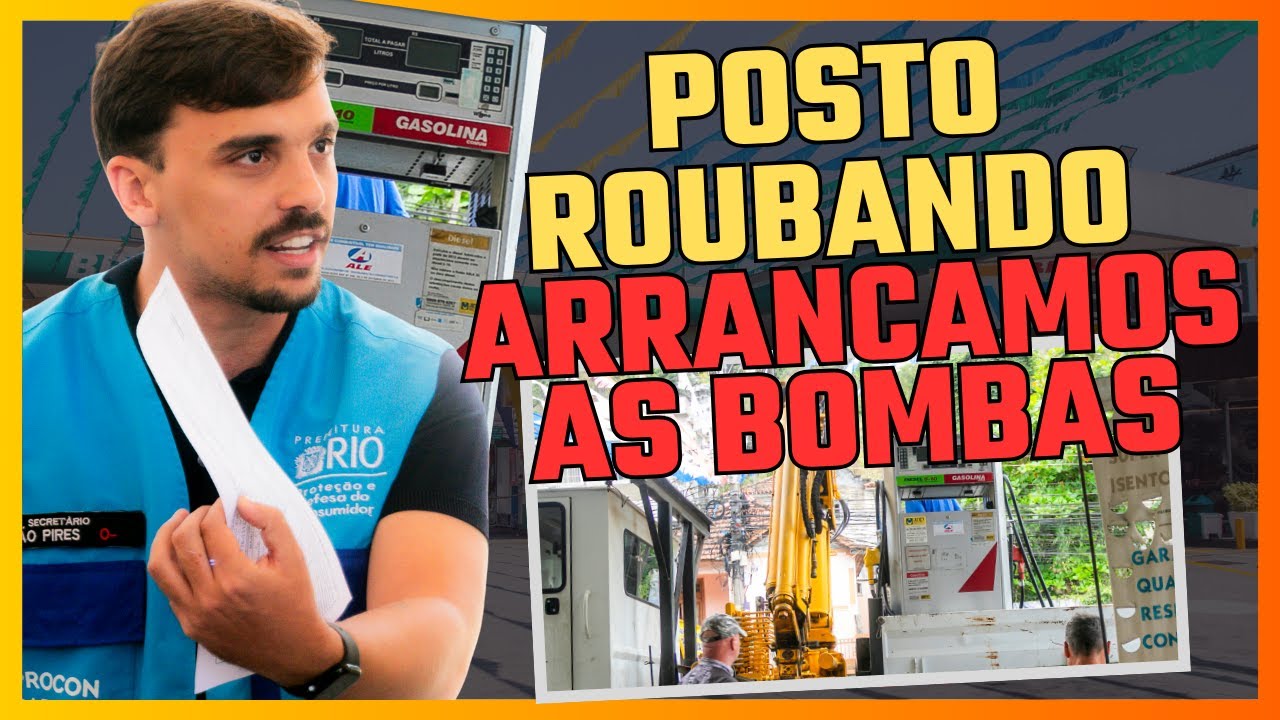 ARRANCAMOS TODAS AS BOMBAS DO POSTO DE GASOLINA - PARTE FINAL