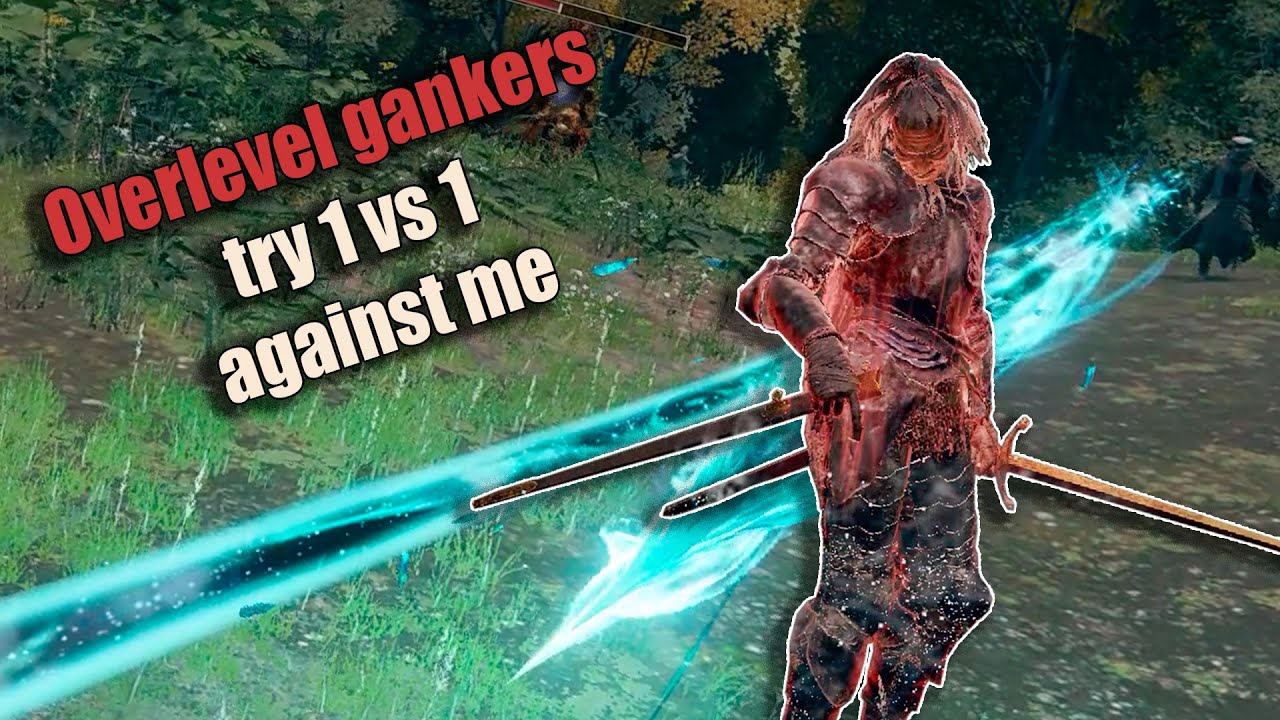 OVERLEVEL GANKERS WHEN 1 VS 1 Elden Ring PVP YouTube