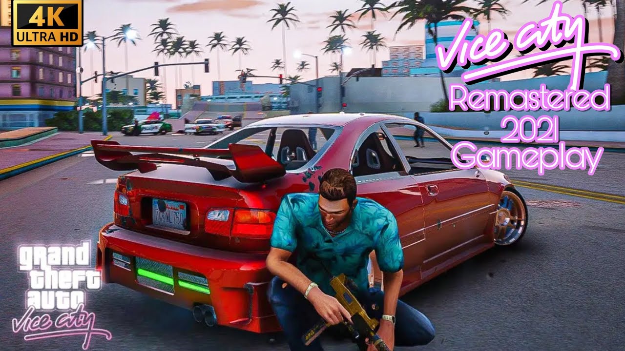 GTA Vice City 2: New Remastered Graphics MOD - RTX™ 3090 Ray tracing ...