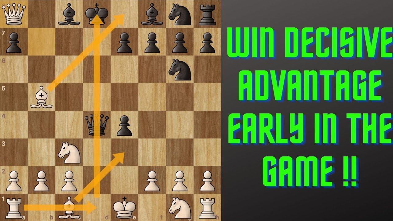 Chess traps #6 | Blackmar Diemer Gambit Trap | Amazing trap for white ...