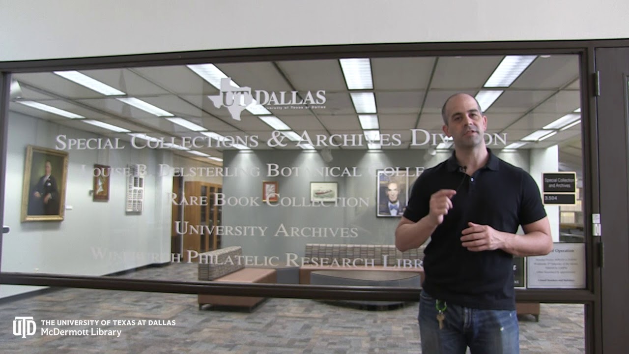 McDermott Library Virtual Tour: Special Collections
