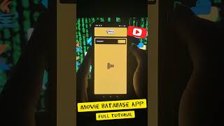 Movie app like IMDb. Full Tutorial on Main Channel.