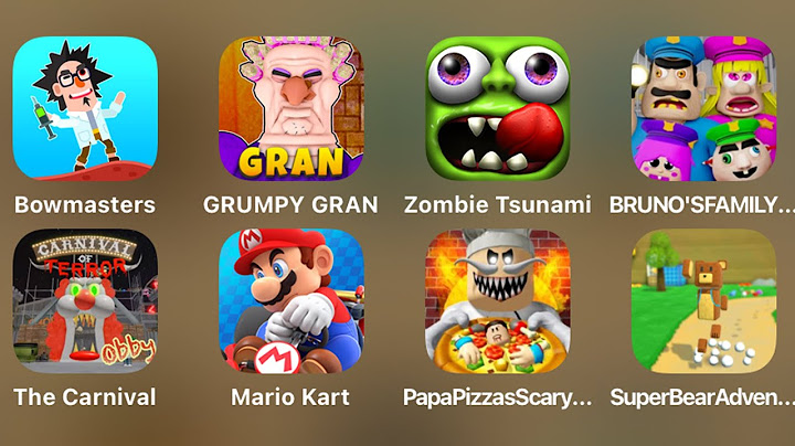 Roblox,Papa Pizza's Pizzeria,Hello Neighbor,Tom Gold Run,Granny Chapter Two,Dark Riddle 2,Mr Meat 2