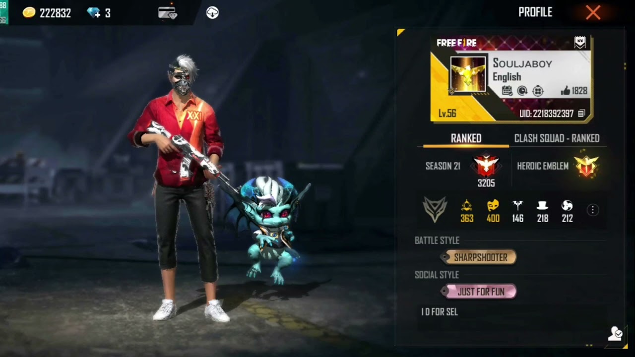 FREE FIRE ID SALE INTRO YouTube