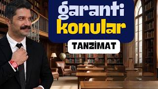 Ayt Edebiyat Garanti Konular Tanzi̇mat Rüştü Hoca