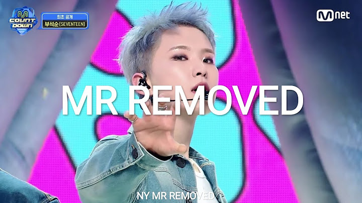 [MR REMOVED] '최초 공개' 부석순 (SEVENTEEN) - 청바지 #엠카운트다운 EP.870 | Mnet 250109 방송 MR제거