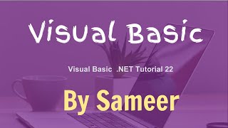 Visual Basic  NET Tutorial 22   How to show Running Current Date and Time in VB NET | Sameer