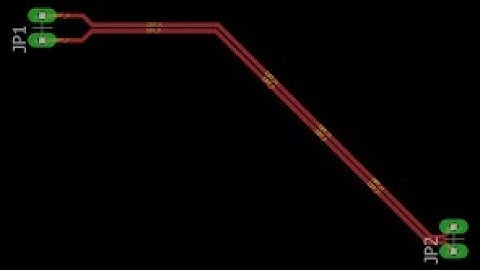 How to route differential signal in Eagle( Hindi)