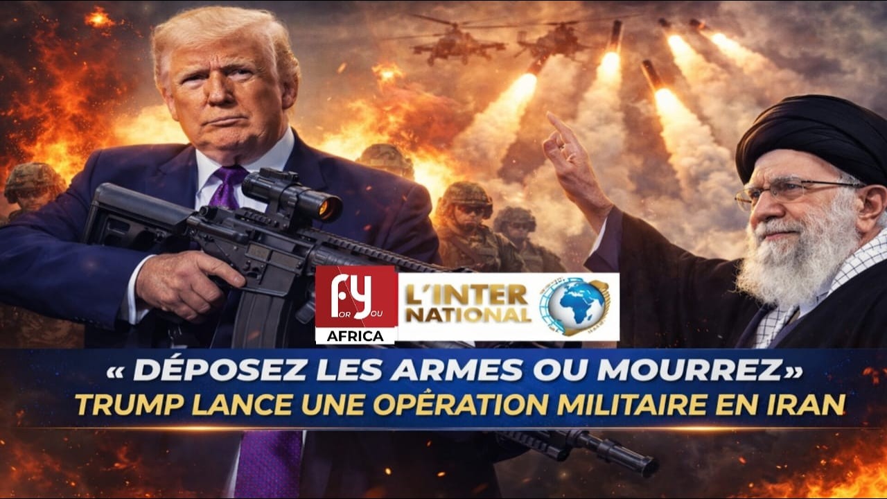 « DÉPOSEZ LES ARMES OU MOURREZ » TRUMP LANCE UNE OPÉRATION MILITAIRE EN IRAN
