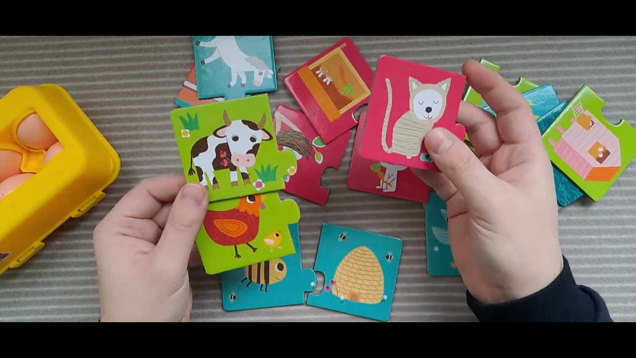 Волшебные Игры для Детей: Puzzle Duo и Яйца-сюрпризы! 🐣 | Игры для детей 