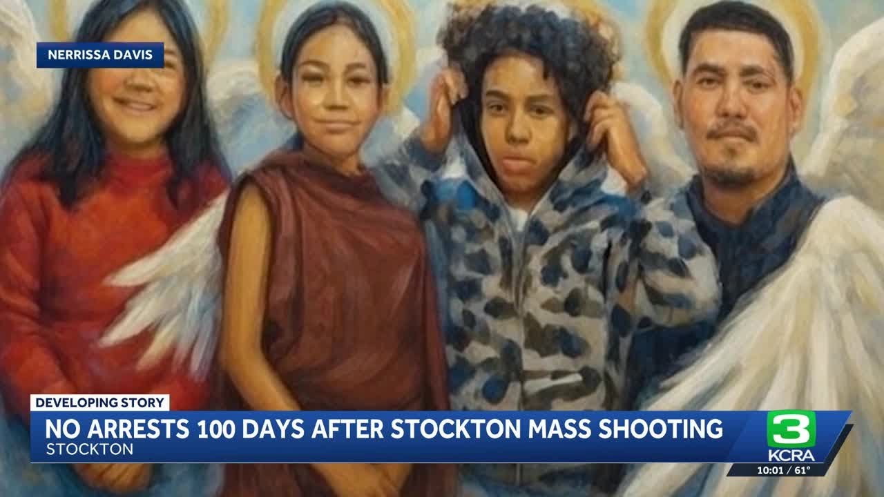 Stockton community seeks justice 100 days after mass shooting at child's birthday party