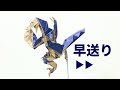 【制作早送り】折り紙作品ヴェロキラプトルができるまで【Origami / Velociraptor】