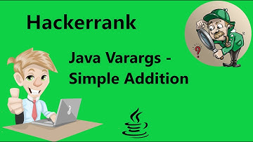 #39 Hackerrank Java Varargs - Simple Addition Solution - Java 8  | 💻☕👨‍💻 Hackerrank Java