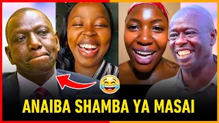 🤣GEN Zs LAUGH AT HOW GACHAGUA DESTROYED RUTO IN NAROK TODAY! 😂 KASONGO AMEIBA SHAMBA YA MASAI
