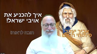 איך להכניע את אויבי ישראל! עצה מהאביר יעקב, פיתוחי חותם. חובה לראות!