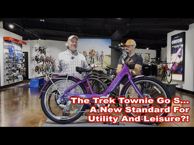 The Trek Townie Go S: A New Standard For Utility And Leisure?! - YouTube