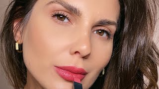 YSL Slim Glow Matte Lipstick Review | ALI ANDREEA screenshot 5