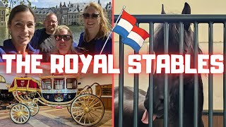 We go to the Royal stables and palace of King Willem Alexander and Queen Maxima | Friesian Horses