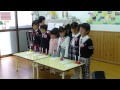 卒園式でのリトミック発表