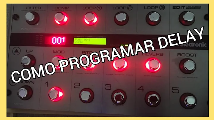 Como CONFIGURAR DELAY para tocar la canción SIGNOS de SODA STEREO (TUTORIAL BOSS GT1)