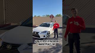 How To Post A Facebook Marketplace Car