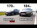 НАСТОЯЩАЯ GRANTA SPORT vs BMW F30 320i. OCTAVIA A7 1.8T. vs ALTEZZA 1JZ-GTE. РОЗЫГРЫШ.