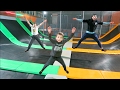 Challenges  dfis dans un trampoline park avec wass freestyle