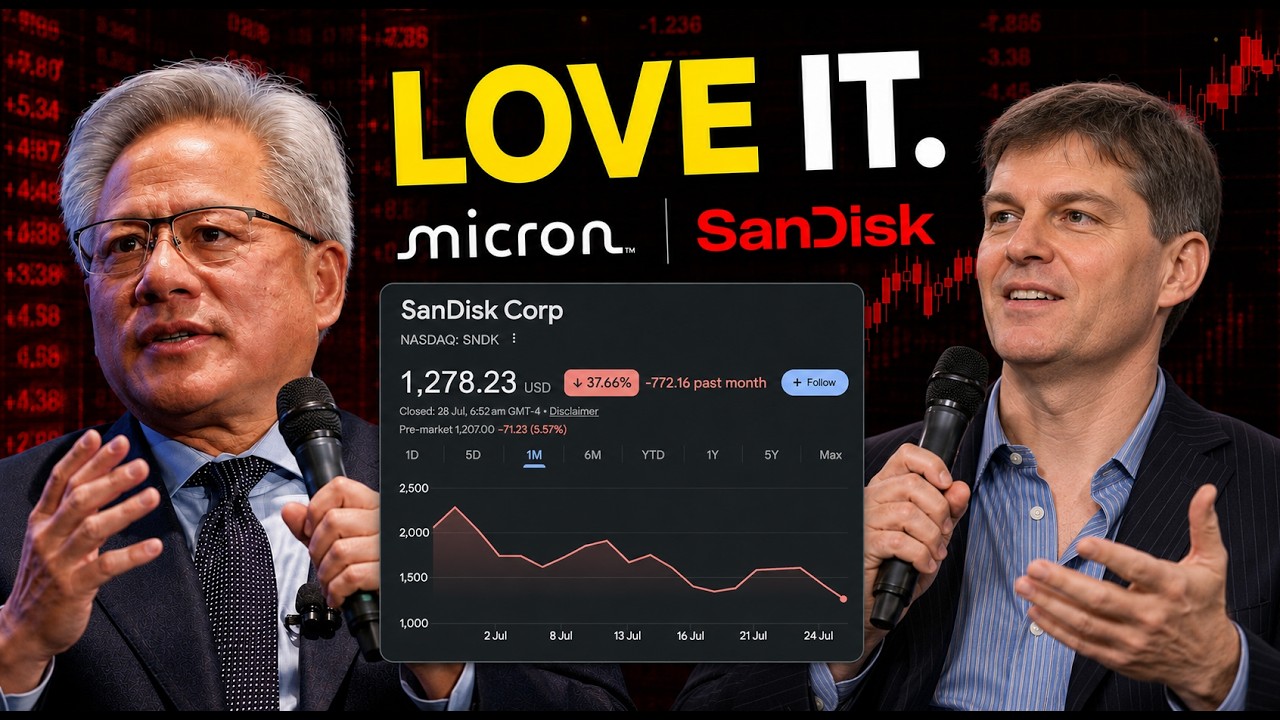 Michael Burry DOUBLES SHORT On Micron & Nvidia... Why Are "Big Money" Following Him & Sold ?