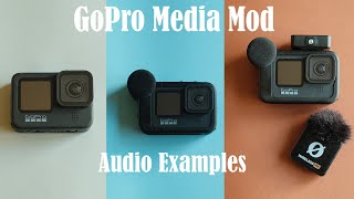 Gopro Media Mod Audio Examples Internal Mic, Mediamod, External Mic