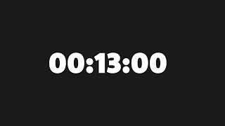 13 Minute 0 Second Timer - (780/36,000)