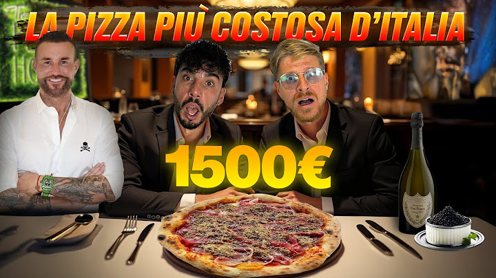 WE TRY THE MOST EXPENSIVE PIZZA IN ITALY AT PHILIPP PLEIN RESTAURANT IN MILAN - WE SPENT €1500!