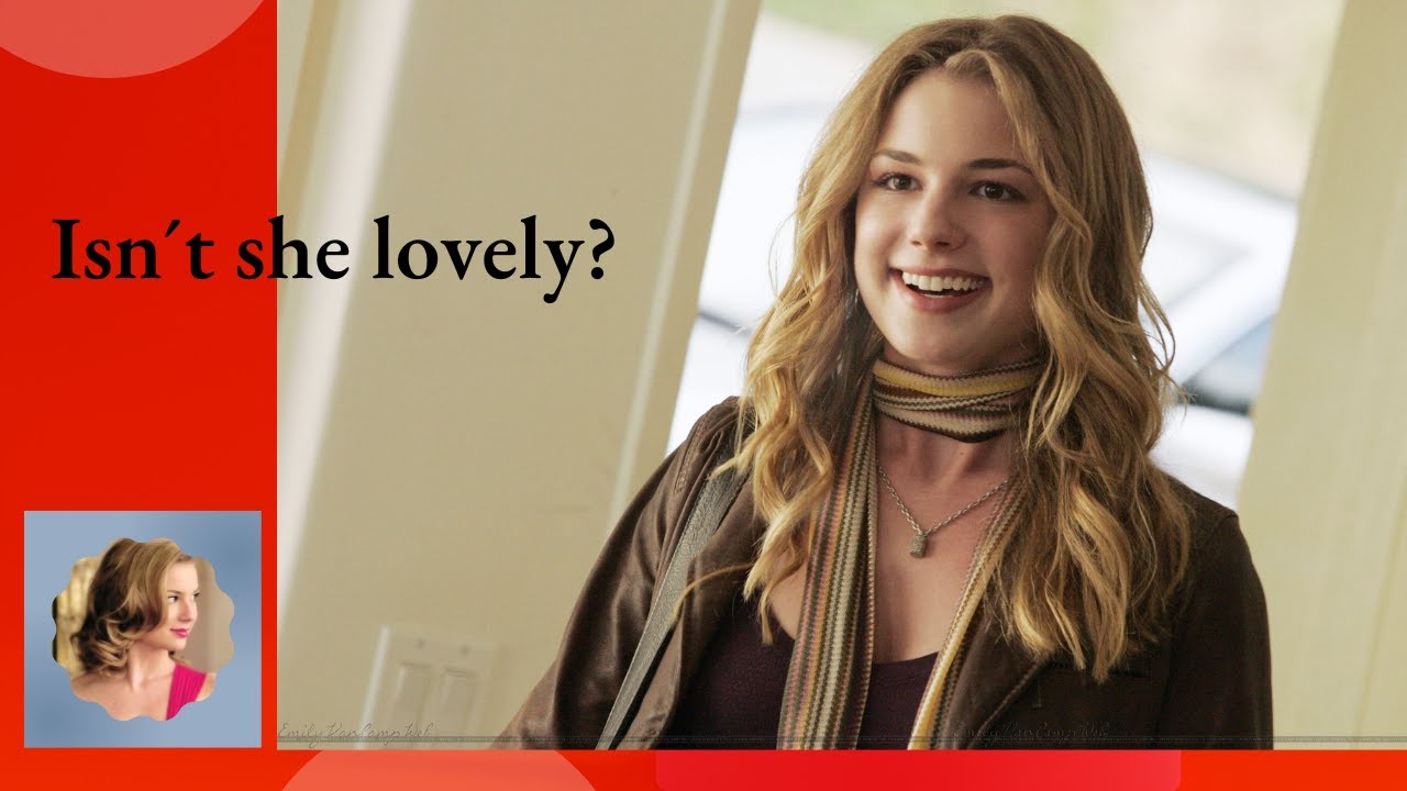 Emily VanCamp 🥰 Isn´t she lovely?