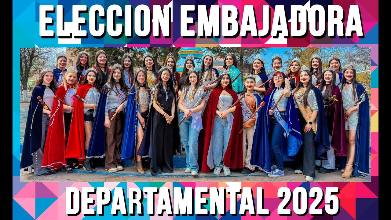 ELECCION REINA DEPARTAMENTAL DE LOS ESTUDIANTES 2025