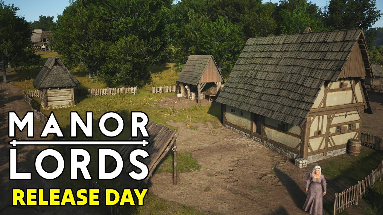 LIVE | Improving our Village & Claiming NEW Lands! | MANOR LORDS is ...