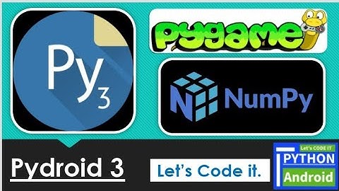 Python on Android | Installing | Pydroid 3