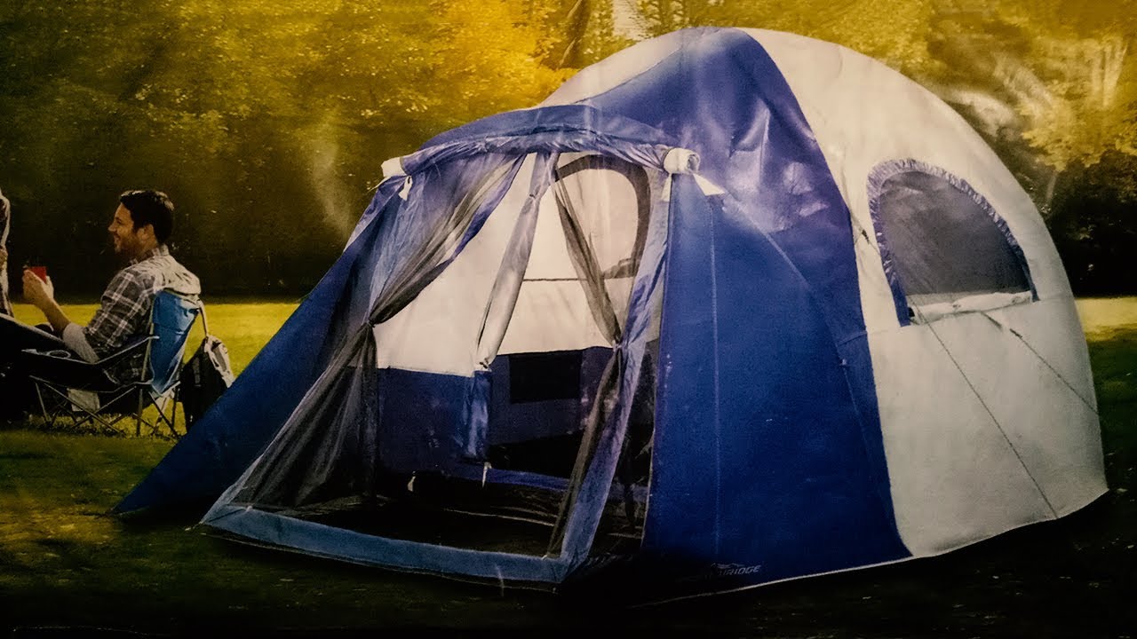 How To Put Up An Adventuridge Tent by SOS Staff - YouTube
